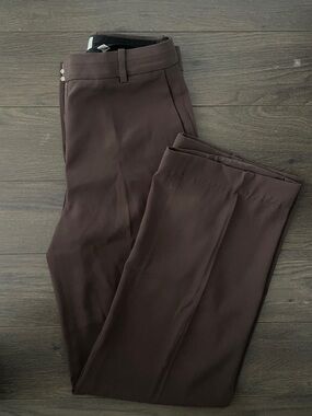 Babaton Women's Dress Pants in Dark Brown